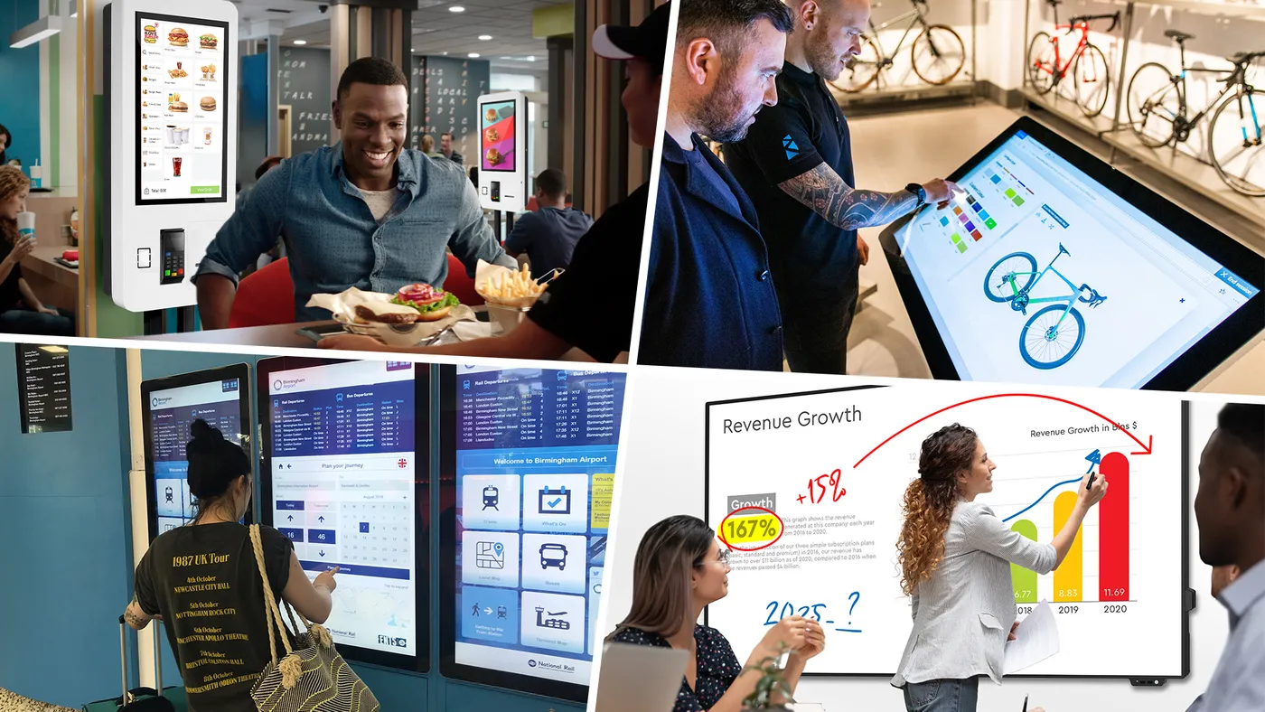 Commercial Touch Screens & Interactive Displays