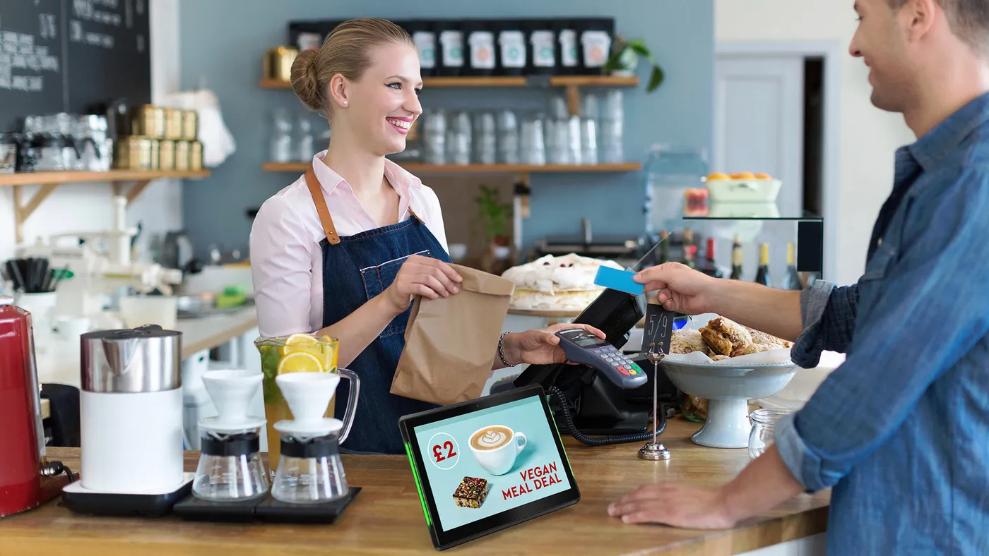 Small Android Point-of-Sale Displays
