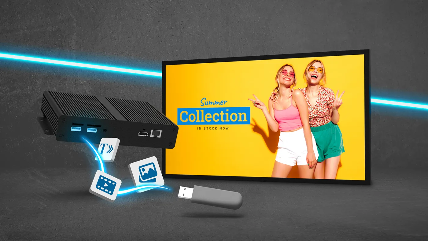Standalone Android Digital Signage Player